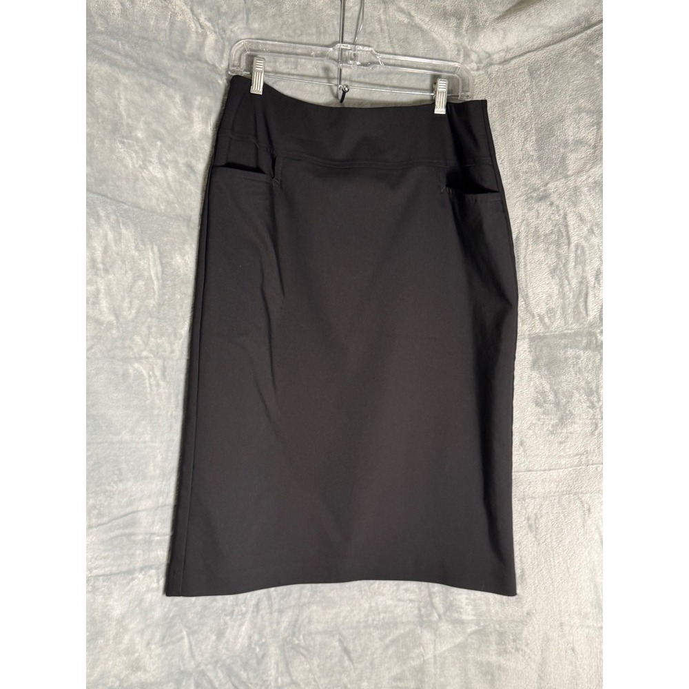 Christopher & Banks Black‎ Pencil Skirt Womens 12 Knee 
Length Career Office NWT